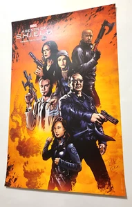 2016 Comic Con Marvel Agents of Shield Poster Print - Picture 1 of 3