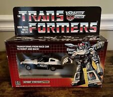 Prowl NICE FIGURE & BOX 100  Complete 1984 Vintage Hasbro G1 Transformers