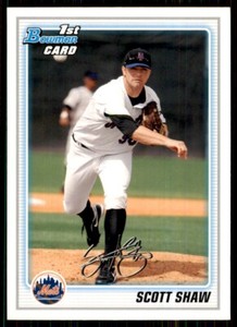 2010 Bowman Prospects Scott Shaw Rookie New York Mets #BP34