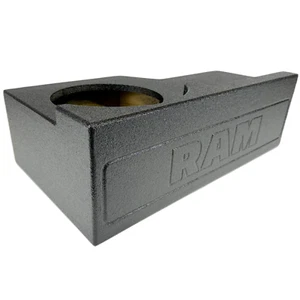 2019-2024 Dodge Ram 1500 Crew Cab Sub Box Single 1X10" Subwoofer Enclosure - Picture 1 of 17