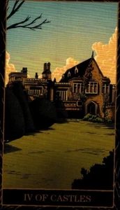 IV Of Castles, Carta del Tarot Universal Monsters - Imagen 1 de 2