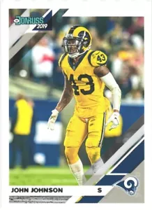 2019 Donruss #144 John Johnson Los Angeles Rams Football Card - Picture 1 of 2