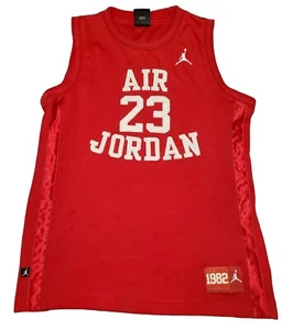 Jordan Jersey Size Youth Medium Red Air 23 Jordan Shirt - Picture 1 of 5