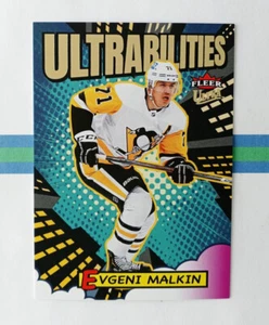 2021-22 Fleer Ultra Evgeni Malkin Ultrabilities #UB23 Pittsburgh Penguins - Picture 1 of 2