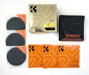 K&F Concept 77mm ND Lens Filter Set - Includes ND8, ND64, ND1000 Nano-D Filters - Picture 1 of 6