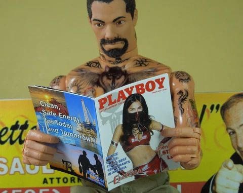 1/6 Scale Custom Playboy - Daredevil's Elektra - full interior, no blank pages Cover