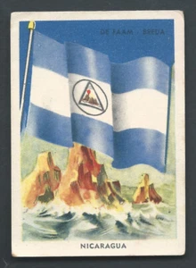 Nicaragua Flagge Felsen Meer 1952 - Bild 1 von 1