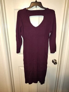 New No Boundaries Women's Plus Size Maroon T-shirt Dress Size 2X - Picture 1 of 5