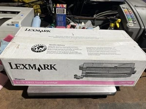 Original Lexmark C910, C912 Tonerkassette Magenta 12N0769 *Factory Sealed* - Bild 1 von 3
