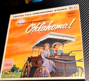 Oklahoma Motion Picture Soundtrack Reel-to-Reel Tape 1961 Capitol ZW-595 VG - Imagen 1 de 3