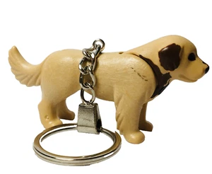 Playmobil Brown Einstein Saint Bernard Dog Keychain - Pet animals Dog Box - 15 - Picture 1 of 4