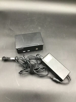 StarTech C4E1E7ZG47 2-Port Dual Display Port USB KVM Switch Audio & USB Hub - Image 1 of 4