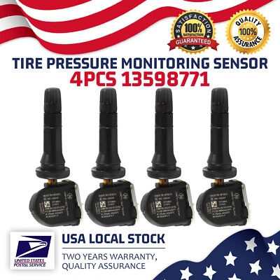 Sensores de presión de neumáticos 4x 13598771 TPMS para Chevrolet Express 4500 2009-2016 Foto 1 de 4