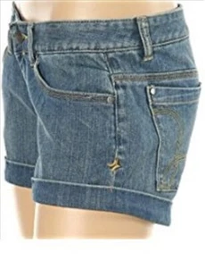 Pantalones cortos de jean Hurley en junior con bolsillos de mezclilla esposada - Imagen 1 de 7