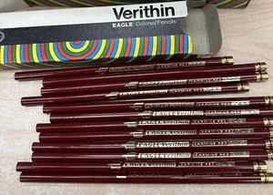 Verithin Eagle Colored Pencils 1 Doz. 745 Carmine Red - Picture 1 of 3