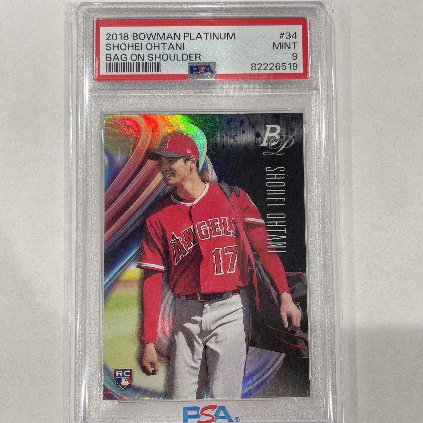 PSA10 GEM MINT 2018 Topps Bowman 大谷翔平 ルーキーカード No.49 PSA