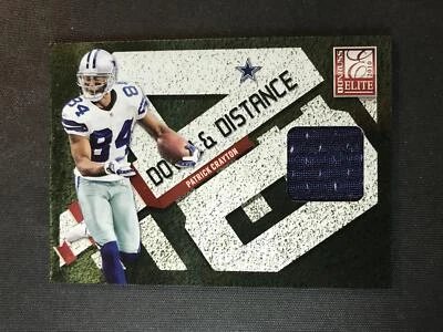 2010 Donruss Elite #38 Patrick Crayton Down and Distance Jerseys /299 Dallas - Image 1 of 2