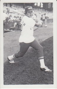 Mike Colbern, vintage Kodak postcard, Chicago White Sox