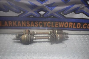 B3-12 FRONT SET AXLE SHAFT PARTS 11 HONDA TRX420 TRX 420 FE 4x4 FREE SHIP ACW - Picture 1 of 12