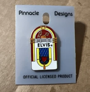 ELVIS PRESLEY JUKEBOX rare lapel hat pin 1 1/4” - Picture 1 of 4