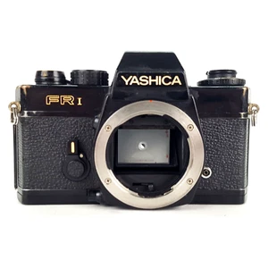 Yashica FR 1 Black 35mm SLR Film Camera UNTESTED AS-IS - Picture 1 of 10