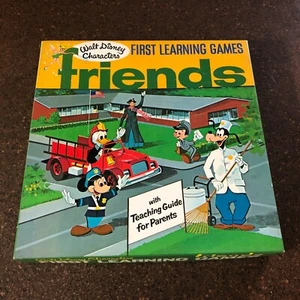 Disney Figuren erste Lernspiele teils ungelocht komplett Vintage 1969 - Bild 1 von 12