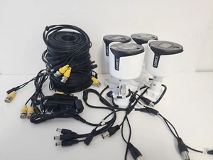 Lorex C581DA 5MP Active Deterrence Bullet Camera 4 PACK CABLES D841/D841B DVRS - Picture 1 of 12