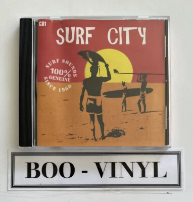 Surf City - Various Artists Cd Album Compilation Rock / Surf NM Condition - Image 1 of 4