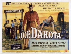 Joe Dakota lobby card Anthony Caruso Claude Akins Jock Mahoney 1957 Old Photo