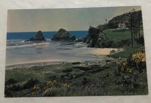 Heceta Head Light House, Oregon Coast. Cartolina (P2) - Foto 1 di 2