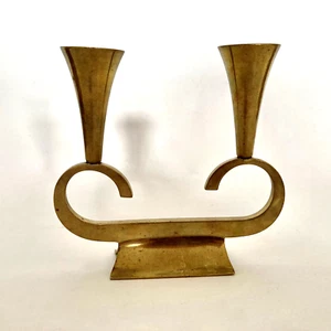Richard Rohac, Kerzenständer, Messing, Wien, Made in Austria - Bild 1 von 7