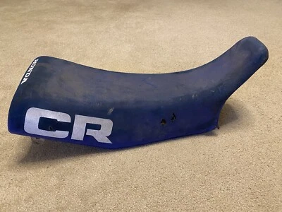Asiento Honda CR125R azul 82-85 usado OEM  Foto 1 de 4