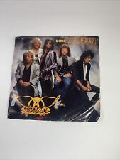 Aerosmith - Dude Looks Like A Lady/Simoriah (1987, 7" vinyl single, 7-28240)