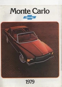 CHEVROLET CHEVY MONTE CARLO 1979 12-seitiger UK PROSPEKT SELTEN! - Bild 1 von 12