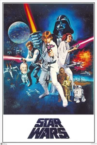 Star Wars: Episode IV - A New Hope - Movie Poster (Style C) (Size: 24" X 36") - Picture 1 of 1