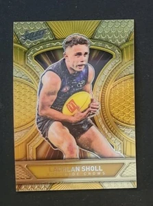 2025 AFL Select Footy Stars Luminous Dragon Scales Gold Adelaide Lachlan Scholl - Picture 1 of 1