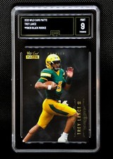 2021 Wild Card Matte #MBC6 Tray Lance Rookie Black GMA 9 MINT
