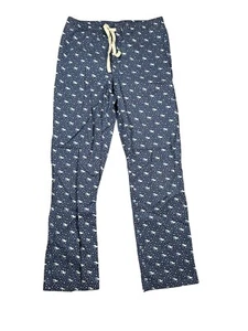 Vineyard Vines Small Mens Pajama Pants Abominable Snowman Whale Sleepwear Night - Picture 1 of 6