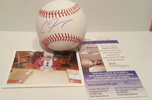 Clint Frazier Rookie Signed Official MLB Baseball - JSA-SD COA & Proof Photo - Picture 1 of 11