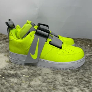 Nike Air Force 1 Utility Neon Turnschuhe Größe 9 - Bild 1 von 10