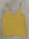 Women’s Mustard Yellow V Neck String Cami Top - UK Size 6 - Topshop (BN)