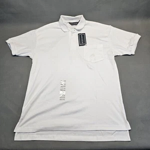 David Taylor Mens Medium White Polo Shirt - Picture 1 of 6