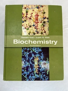 Biochemistry 4th Edition by Judith G. Voet and Donald Voet 2010 Hardcover - Foto 1 di 8