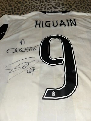 MAGLIA  JUVENTUS ADIDAS HIGUAIN 9 2016/2017 firmata - Immagine 1 di 4