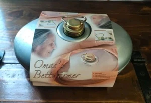 Aluminum & Brass Omas's Bettwarmer - Antique Bed Warmer - Picture 1 of 3