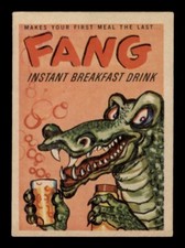1960 LEAF FONEY ADS #69 FANG INSTANT BREAKFAST DRINK