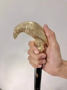 Bastón Steampunk Hecho a Mano Victoriano CUERVO para Todas las Edades 37" - Imagen 1 de 6