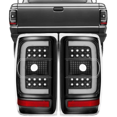 Luces traseras LED [Barra de luces LED C] para Ford Ranger 2001-2011 carcasa negra Foto 1 de 4