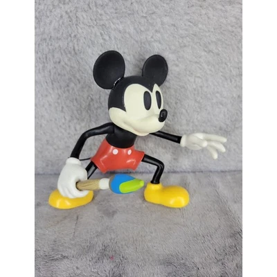 Estatuilla de pintor de Mickey Mouse de colección juguete de Disney arte estilo mental Foto 1 de 4