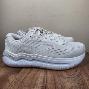 Brooks Ghost Max2 Coconut Milk Zephyr Damen-Laufschuhe weiß Größe 9,5 D Weite - Bild 1 von 12